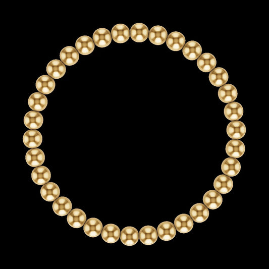 5MM Gold Ball Bracelet